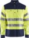 Blaklader High Vis overhemd 3255-1817 - High Vis Geel/Marineblauw - XXXL