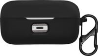 kwmobile cover voor oordopjes case - geschikt voor Sennheiser MOMENTUM True Wireless 3 / true Wireless 4 - Trendy beschermhoes draadloze oordopjes in zwart
