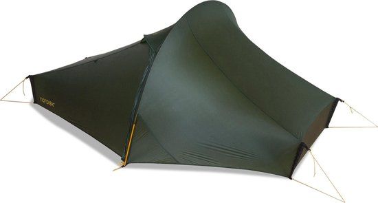 Nordisk Telemark LW 1 Tunneltent - 1 Persoons - Groen