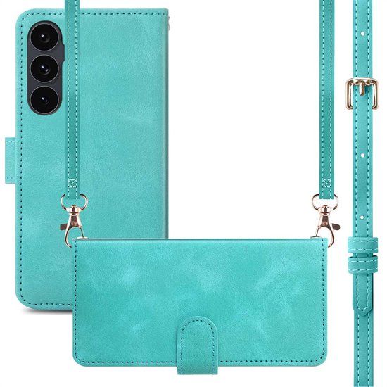 imoshion Bookcase met koord voor de Samsung Galaxy S25 FE - Turquoise