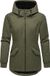 Ragwear Dames winterjas Dowey Warm Rain Dark Olive