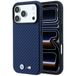 CG MOBILE BMW M Carbon Metal Logo compatible avec Mag Safe Coque pour iPhone 18 Pro / 17 Pro (bleu marine)