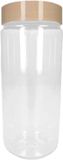 Plasticforte Voorraadpot/bewaarpot - 550 ml - kunststof - mintgroen - B7 x H16 cm