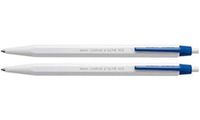 Caran d'Ache 825 2-delige balpen set, grijs-blauw, blauwe inkt, 14 cm