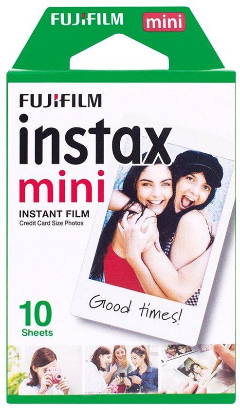 Fujifilm Instax Mini Film - 10 Sheets - White