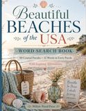 Most Beautiful Beaches in the USA: 50 Large Coastal Word Search Puzzles with Beach Destinations, Travel Words, and Inspiring Affirmations