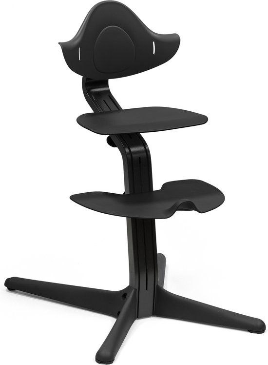 Stokke Nomi Chair - Black - Adjustable, Grows with Child - Up to 150kg - 7 Year Warranty