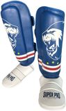 Super Pro Combat Gear Scheenbeschermer Nations Cabo Verde PU blauw - rood - wit M