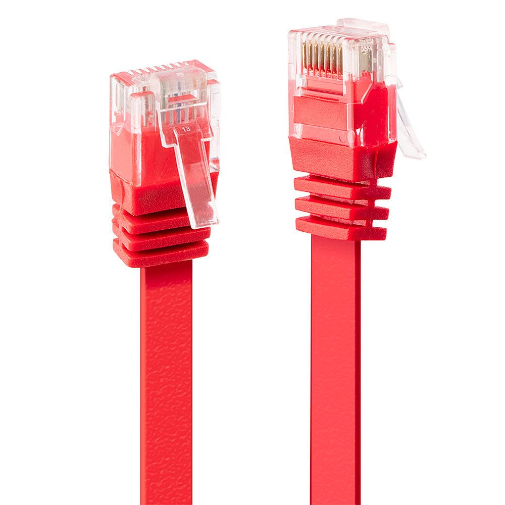 LINDY 47511 Netwerkkabel - 1 m - Rood