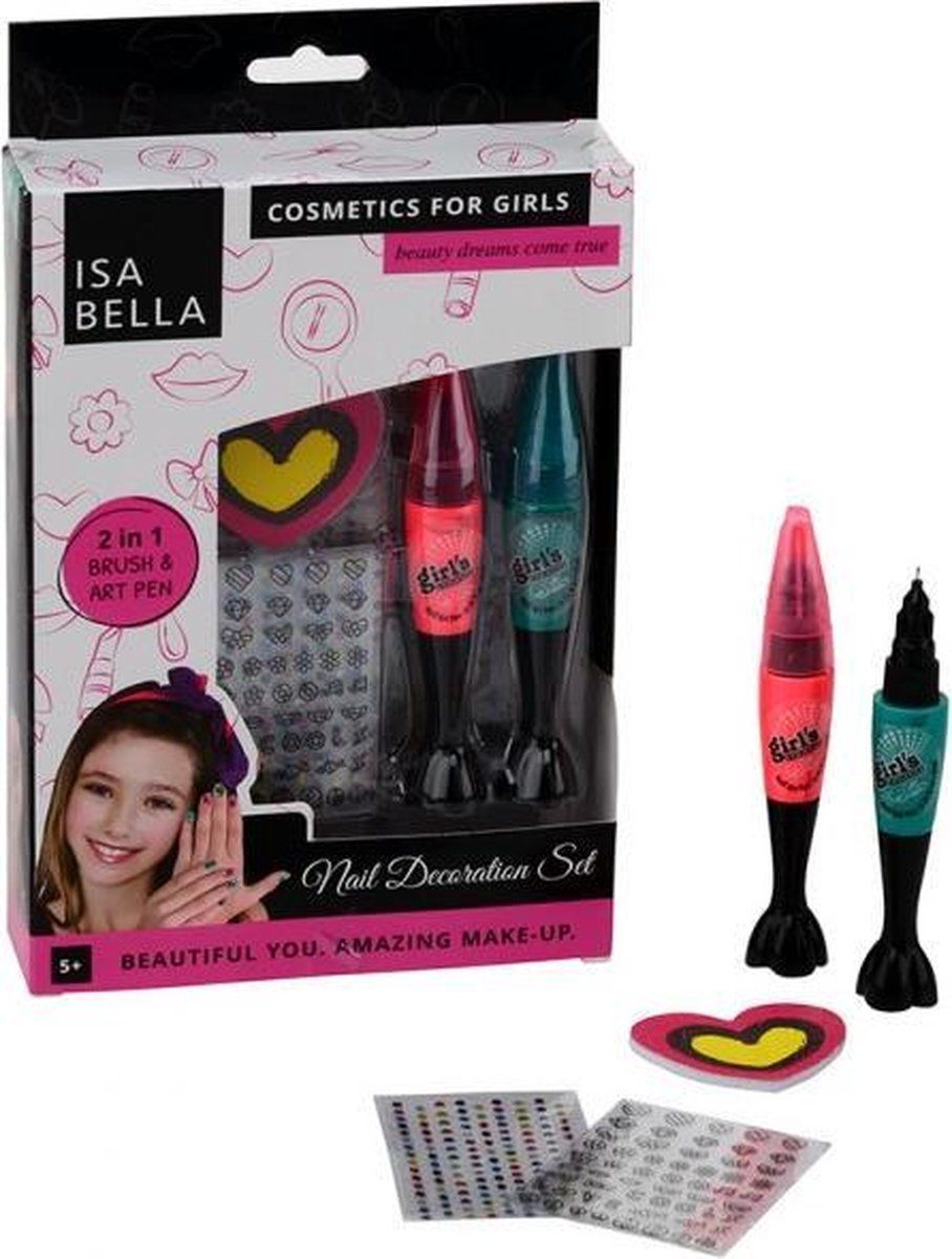 John Toys Nagel decoratie - multi color
