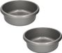 Merkloos Afwasteil - 2x stuks - kunststof - grijs - 9 liter