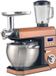 Swiss Haus® KM2285BG Robot pâtissier – 1500W Robot multifonction – 8.5L Bol mélangeur inox – Avec Accessoire blender 1.5L & Accessoire hachoir à viande – Robot multifonction avec minuteur & écran LED – Cuivre