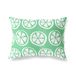 BonaMaison Petrol Groen-Wit Decoratieve Kussensloop, Kussenhoezen Bank, Decoratieve Kussenhoesjes, Kussensloop; Sofa, Slaapkamer, Kantoor, Auto 35x50 Cm - Ontworpen en vervaardigd in Turkije