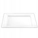 Wilmax Assiette carrée en porcelaine 29,5 cm Blanc