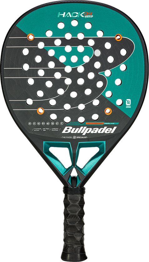 Bullpadel Hack 04 Hybrid 2025 Padelracket Groen