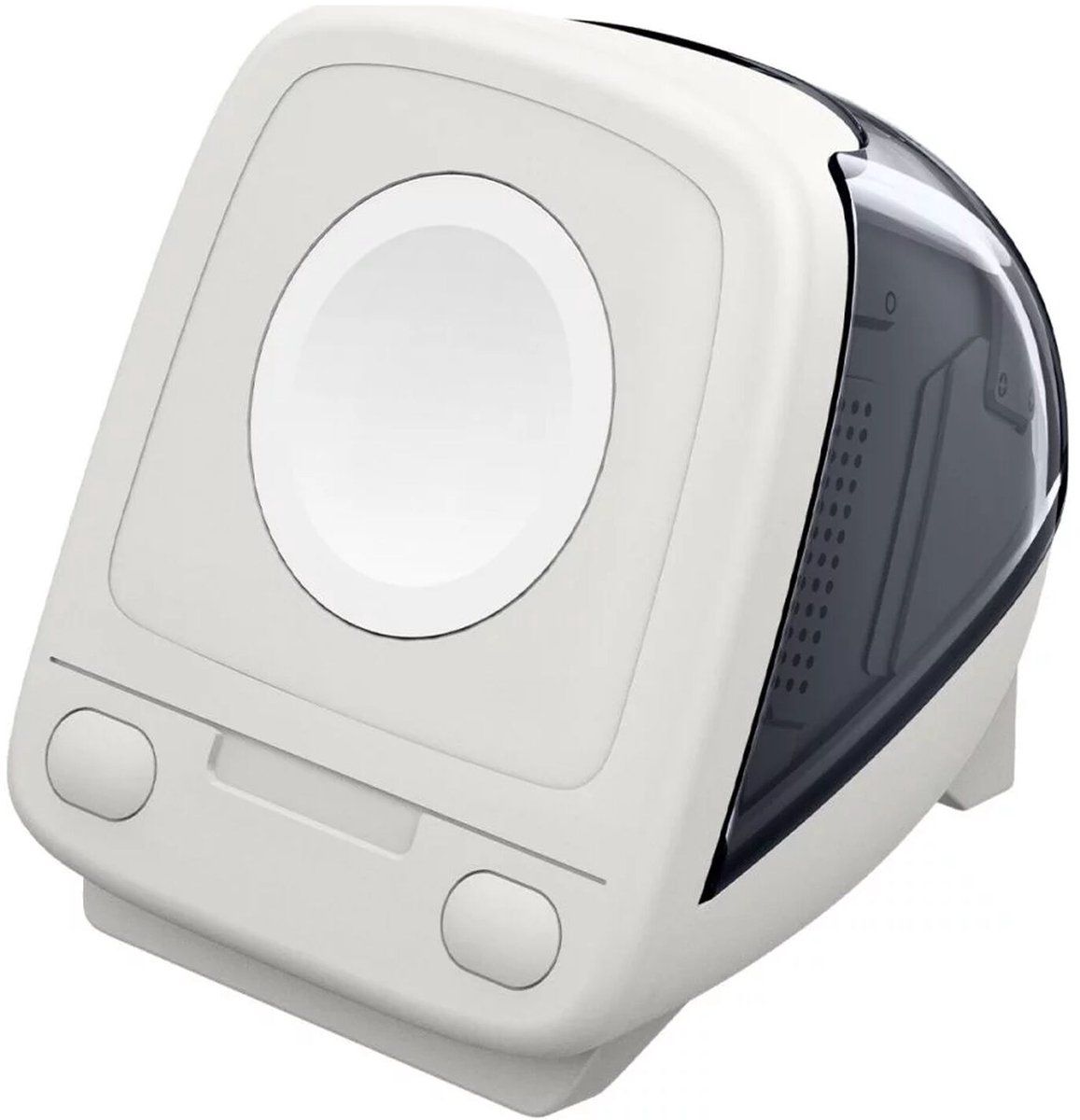 Spigen Classic C1 Smartwatch Houder | Gemaakt voor Apple Watch-modellen en Oplader | Grijs