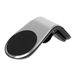 TURBOCAR - Autohouder voor smartphone – magnetisch – bevestiging aan ventilatierooster – levering met een ronde zelfklevende metalen plaat – houder voor smartphone magnetisch