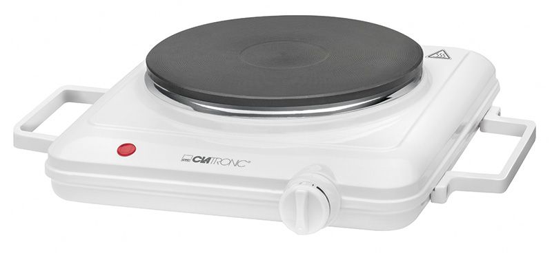 Clatronic EKP 3582 - Elektrische Kookplaat - 1 Zone - Wit