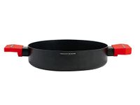 H&H Alessandro Borghese Hot Spot Pan van aluminium, antiaanbaklaag, 24 cm