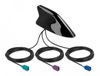 Delock 89014 Antenne aileron de requin avec LTE + WLAN + GPS multibande