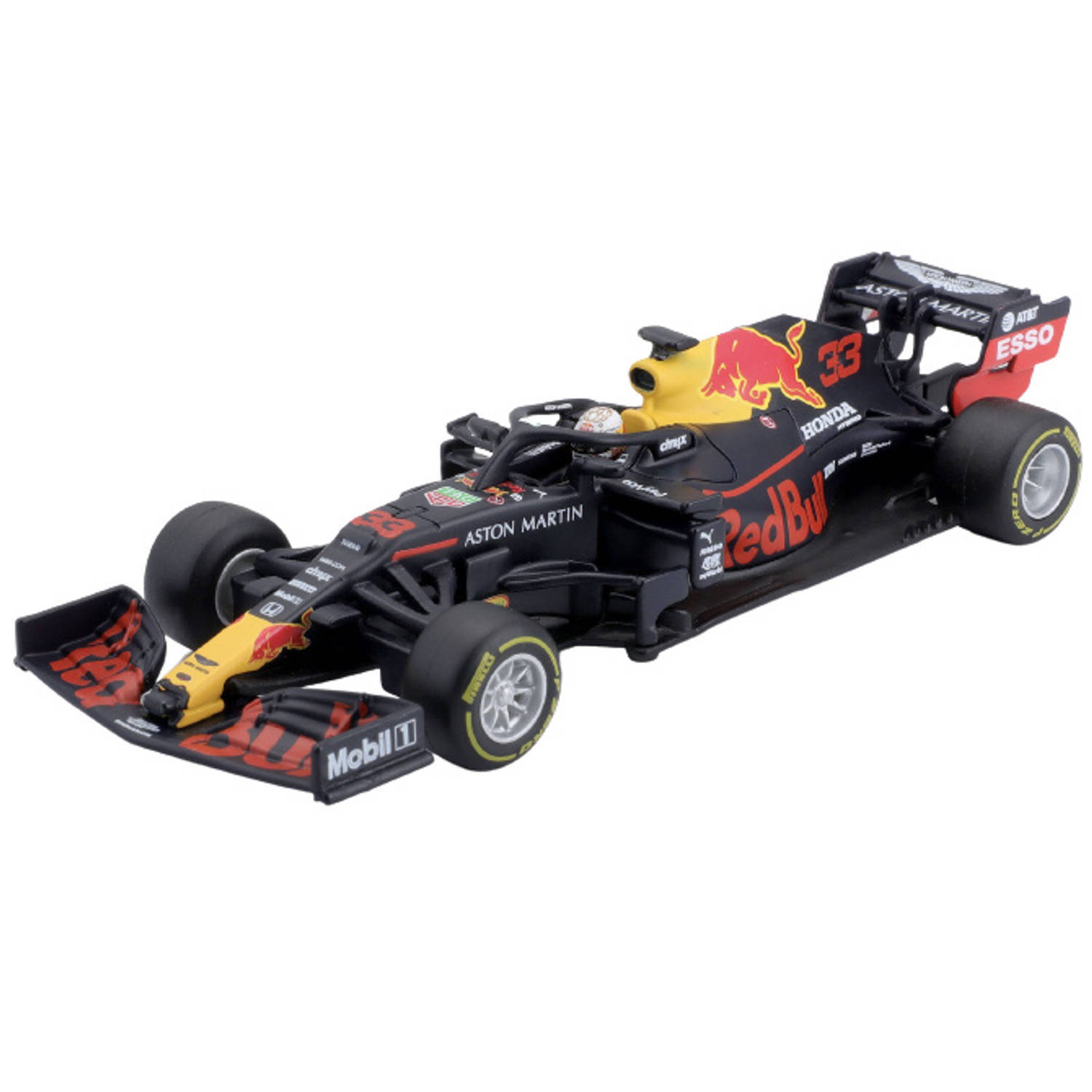 Bburago raceauto honda rb16 #33 max verstappen zwart