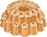 NutriChef Tulband Taartvorm - 9 Inch Gouden Marquise Cakevorm