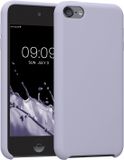 kwmobile hoes geschikt voor Apple iPod Touch 6G / 7G (6de en 7de generatie) - Beschermhoes voor mediaspeler - Backcover in pastel-lavendel