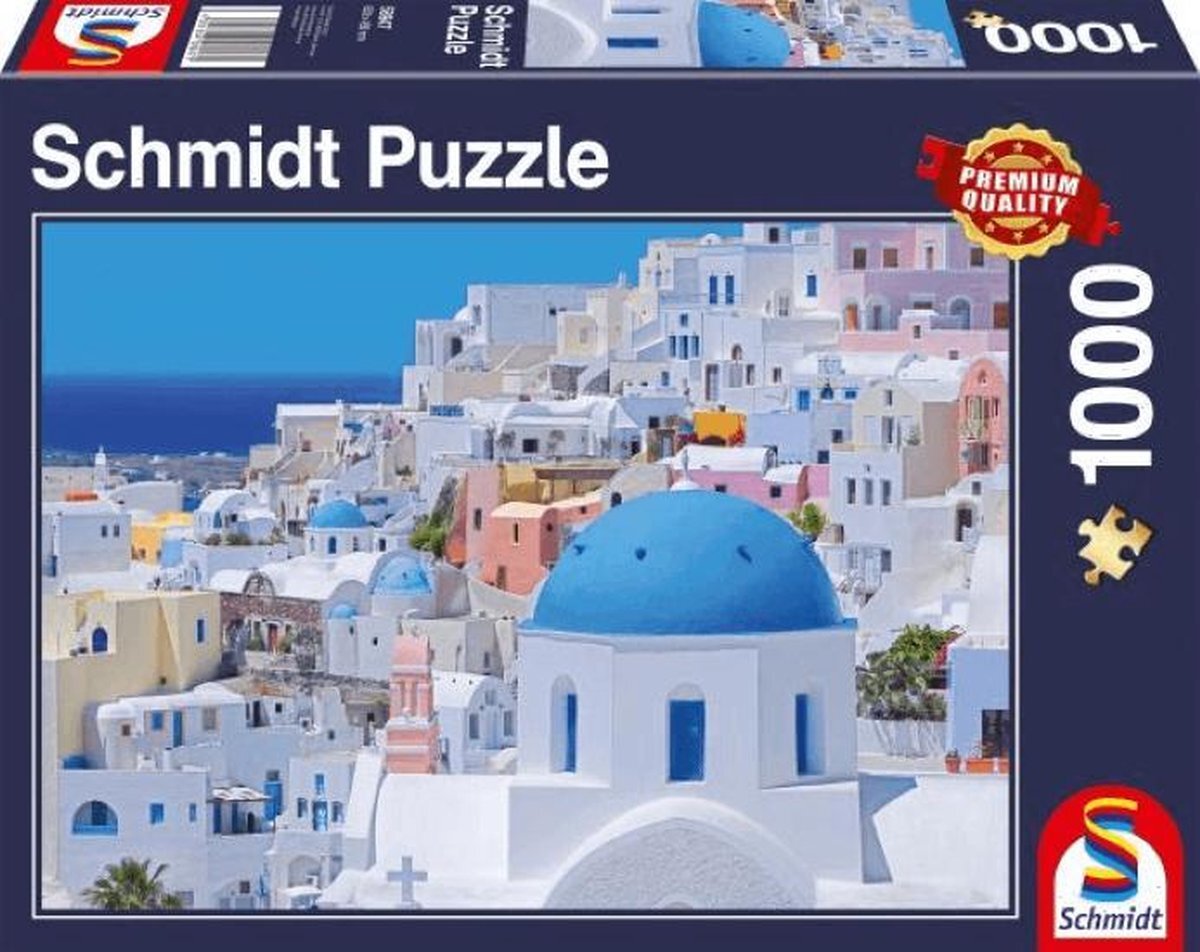 Schmidt - Santorini, Cyclades (1000) - Puzzel