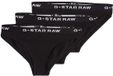 G-STAR 3-pack dames slips zwart