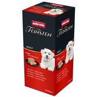 animonda Vom Feinsten nat hondenvoer, Adult 6x150g met rund en kalkoenhart