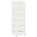 VidaXL Paraplustandaard Metaal Wit 15,5 x 15,5 x 49 cm
