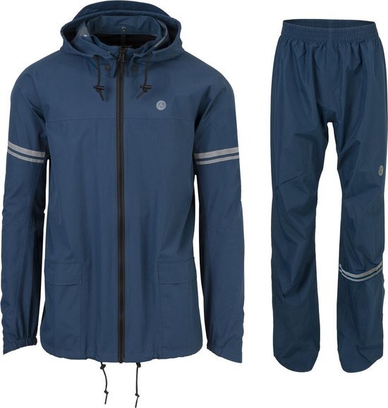 AGU Original Regenpak Essential - Blauw - XXL