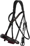 Imperial Riding Hoofdstel Fria X-Full Bordeauxrood Leer Schapenwol Anatomisch