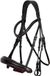 Imperial Riding Hoofdstel Fria X-Full Bordeauxrood Leer Schapenwol Anatomisch