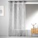 Home Maison 09406–8-AL gordijn, etamine, bedrukt, licht, met ronde metalen oogjes, 135 x 240 cm