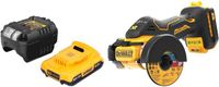 DeWalt DCS 438 D1 coupe-tout-matériaux sans fil 18 V 76 mm sans balai + 1x batterie 2,0 Ah + chargeur