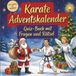 Schlauvento Interactive Karate-Adventskalender: Quiz-Buch mit Fragen und Rätsel