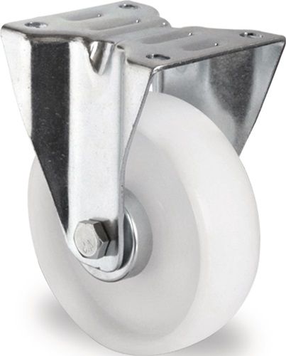 Promat/Tecwerk Bokwiel | Wiel-Ø 200 mm | draagvermogen 350 kg | polyamide | plaat L135xB110 mm - 3000276031