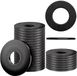 Allecto Plus - 25 pièces rondelles M10 acier carbone noir
