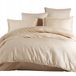 DARYMEX GROUP Luxe beddengoed van satijn 160x200 cm beige katoensatijn met geometrisch patroon