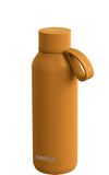 Quokka, Isolatie Fles 510ml Collectie Solid met Band, Geel