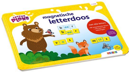 Letterplons Zwijsen Letterplons Magnetische Letterdoos