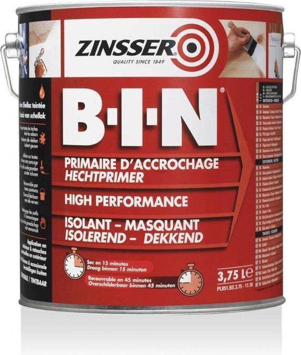 Zinsser Zinsser® BIN-2.5kg-Isolerende hechtprimer