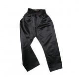 DEPICE Broek Kickboksbroek Satin, zwart, 200 cm