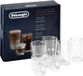 De'Longhi Hot&Cold Collection Set van 6 glazen
