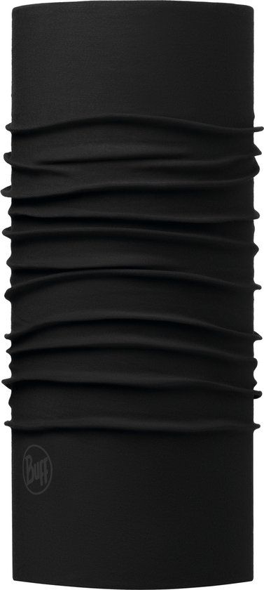 BUFF® Original EcoStretch SOLID BLACK - Nekwarmer | Unisex | One size