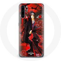 Maniacase Hoesje voor Huawei P30 Itachi Uchiwa Naruto Anime