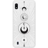 Samsung Beschermende siliconen case compatibel met Galaxy A10 Moon Circles