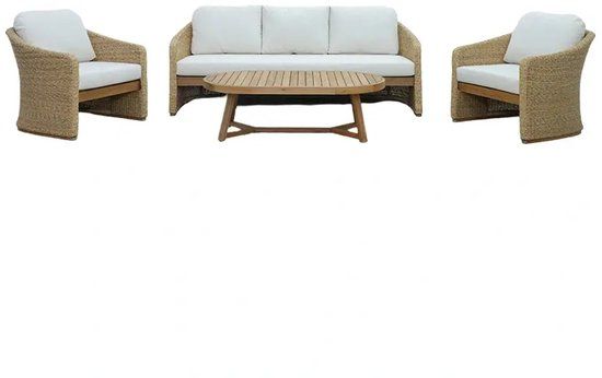 Buitengewoon Boet Florida Sofa Loungeset 5 Bruin