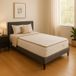 Matelas 80x200 cm - 23 cm - Très ferme avec oreiller mémoire de forme - Confort optimal - Soutien efficace - Usage quotidien - Densité 40 kg/m³ - Douce nuit